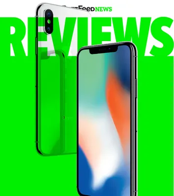 iPhone X flagship advertising wallpapers