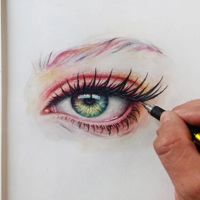 Красивые и легкие рисунки цветными карандашами - 59 фото
