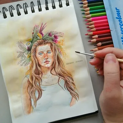 8 техник рисования цветными карандашами - YouTube