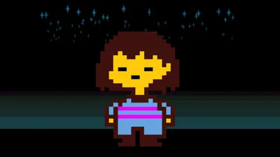 Frisk and Chara art fusion : r/Undertale