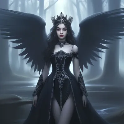 Принцеса подросток ангелов и демонов» — создано в Шедевруме