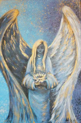 Картина Ангел Мудрости – купить онлайн на Ярмарке Мастеров – JYT7CRU |  Картины, Санкт-Петербург | Картины, Картины с ангелом, Картины ангелов