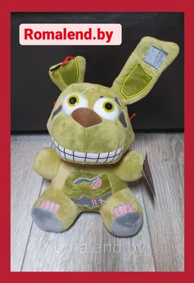 Купить фигурка аниматроник кролик Спрингтрап со светом и маской 21656, цены  на Мегамаркет