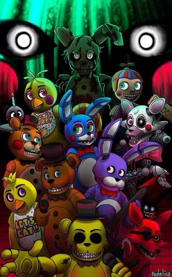 5 самых пугающих аниматроников FNAF | GameFans | Дзен