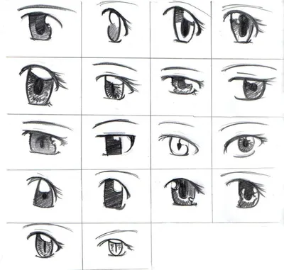 Как научиться рисовать аниме с нуля карандашом поэтапно начинающим |  Рисование глаз аниме, Рисовать, Рисование глаз