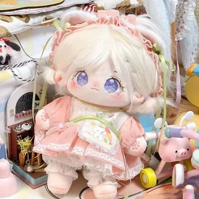 Мягкая кукла аниме 20 см - купить с доставкой по выгодным ценам в  интернет-магазине OZON (1270690889)
