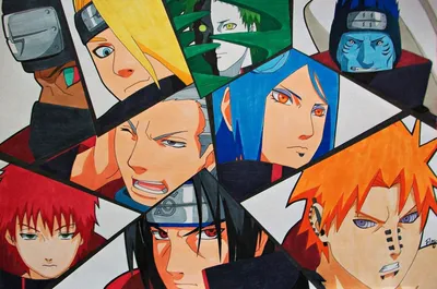 Реакция Нарутовцев и Акацуки на шипы/закончено/ | Personagens chibi,  Personagens de anime, Naruto e sasuke desenho