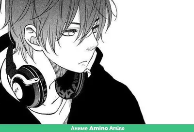 Guy black and white, anime парни черно белые, anime парни, yaoi Fandom,  manga Iconography, anime, Yaoi, cool, portrait, emotion | Anyrgb