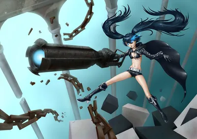 обои : аниме, Стрелок с черной скалы, машина, Черная пила, Прочность Black  Rock Shooter, Мертвый мастер, Скриншот, Механика 1496x1035 - acezy - 285511  - красивые картинки - WallHere