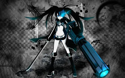 Стрелок с Черной скалы / Black Rock Shooter | Black rock shooter, Dark anime,  Dark stories