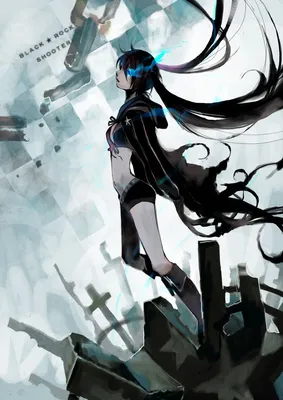 Figma SP-012. Black Rock Shooter Black B ver. figure / Стрелок с Черной  скалы аниме фигурка - Магазин HotDolls