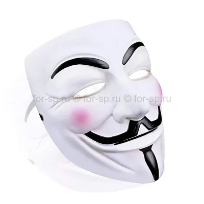 Маска Анонимуса белая / Маска Гая Фокса (ID#1457497843), цена: 27 ₴, купить  на Prom.ua