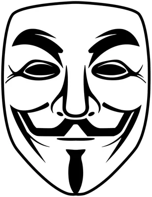 Карнавальная маска Гая Фокса анонимуса купить по цене 120 ₽ в  интернет-магазине KazanExpress