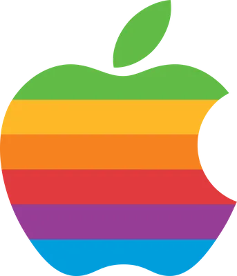 File:Apple Computer Logo rainbow.svg - Wikipedia