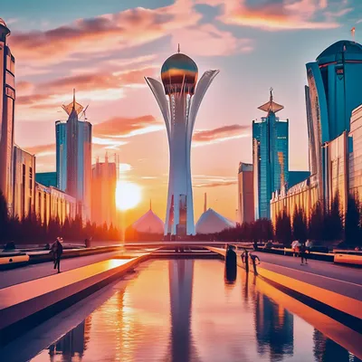 Страна+Казахстан, столица+Астана, …» — создано в Шедевруме