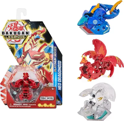 Bakugan Ultra, Dragonoid, 3-inch Collectible Action Figure and Trading  Card, for Ages 6 and Up - Walmart.com