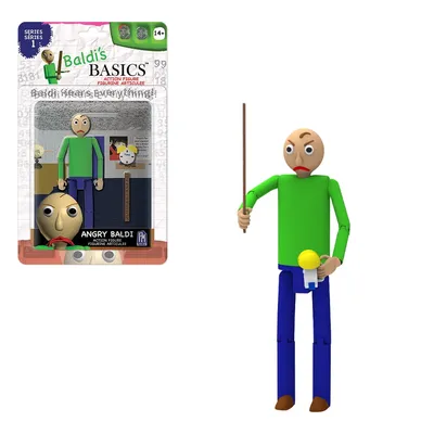 Baldi's Basics - Collector Clips Mystery Pack (One 2-3\" Figure, Series –  Baldi's Basics Official Store