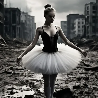 балерина стоит на куртке в студии. черно-белое фото. Стоковое Изображение -  изображение насчитывающей цель, работа: 233580469