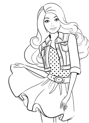 Найдено в Google. Источник: detskie-raskraski.ru. | Barbie coloring pages,  Mermaid coloring pages, Disney princess coloring pages