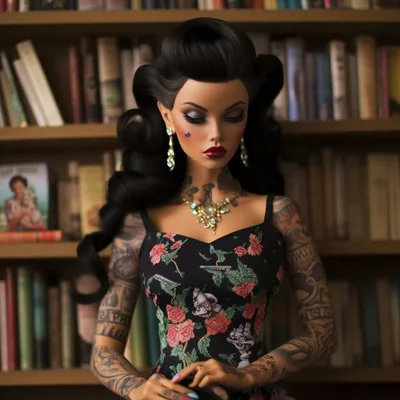 Кукла Barbie Mattel Signature - Фирменная рождественская кукла Барби 2023 с черными  волосами в золотом платье HJX07 купить в Москве | Доставка по России.