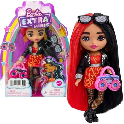 Отзывы о мини-кукла Barbie Extra Minis с черными волосами HGP62/HGP64 -  отзывы покупателей на Мегамаркет | куклы Barbie HGP62/HGP64 - 600007185632