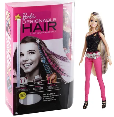 Barbie: Extra. Кукла Мини c красно-черными волосами: купить куклу по низкой  цене в Алматы, Астане, Казахстане | Meloman