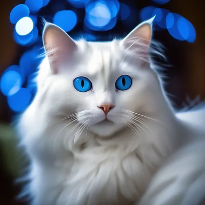 Мягкая игрушка персидский кот/огромный кот с хвостом/пушистый котошарик  белый/подушка кот 50 см/подарок NEW - купить с доставкой по выгодным ценам  в интернет-магазине OZON (515294081)