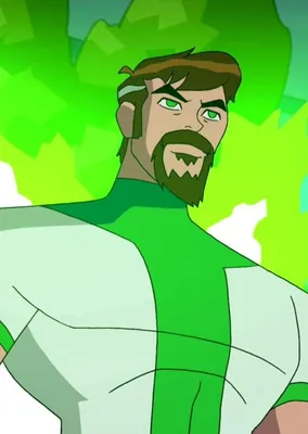 Check my Young Ben 10,000 redesigns! Ben never lost his joy of being hero.  He wanted to be a happy mature man for the rest of his life, doesn't cause  jokes anymore,