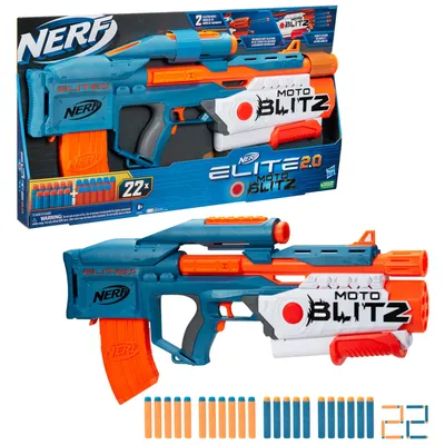 Nerf: Бластер N-Strike Элит Ринофайр — Nerf N-Strike Elite Rihno-fire 34276  / B1493 - купить по выгодной цене | Интернет-магазин «Vsetovary.kz»