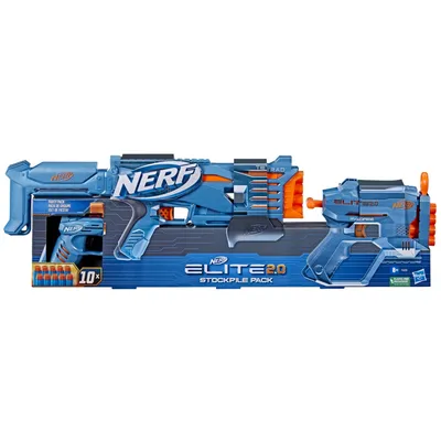 Nerf: Elite 2.0 Стокпайл (набор из 2х бластеров) (id 110835041), купить в  Казахстане, цена на Satu.kz