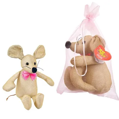 Купить Мягкая игрушка «Медведь», блестящий бант, цвет МИКС в Новосибирске,  цена, недорого - интернет магазин Подарок Плюс