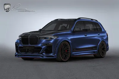 Тюнинг мультимедийной системы и подсветки салона BMW X7 в Unlim Tuning