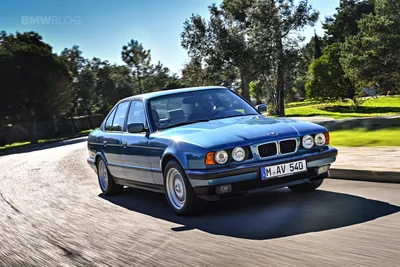 Beautiful photoshoot with the BMW E34 5 Series