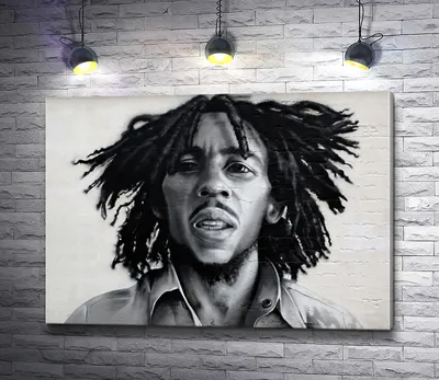 Картина на досках 'Боб Марли. Bob Marley' 30/40 см — купить в  интернет-магазине по низкой цене на Яндекс Маркете