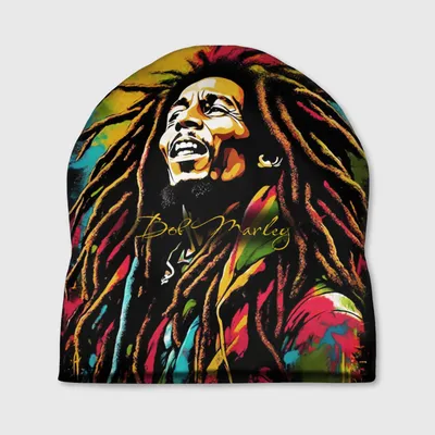 Картина \"Боб Марли - ямайский музыкант на черно-белом снимке\" |  Интернет-магазин картин \"АртФактор\"