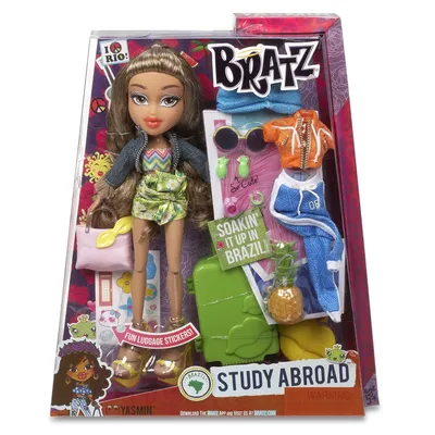 Кукла Братц \"В путешествии\" - Жасмин в Бразилии, 25 см купить в  интернет-магазине MegaToys24.ru недорого.
