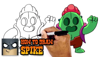 Spike Brawl Stars - online puzzle