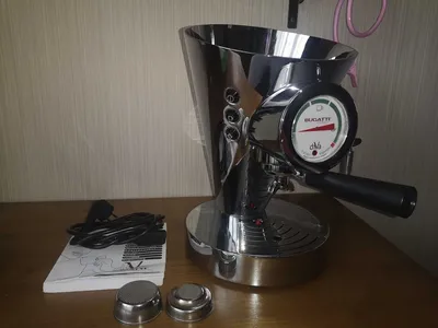 Espresso coffee machine DIVA 0,8 l, apple green, stainless steel, Bugatti -  Kulina.com