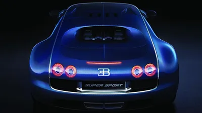Bugatti Veyron Super Sport on display Stock Photo - Alamy