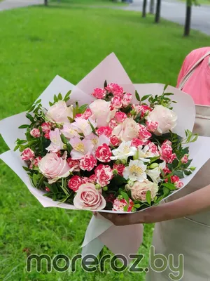 Букет в вазе \"Любимой маме\" - заказать доставку цветов в Москве от Leto  Flowers