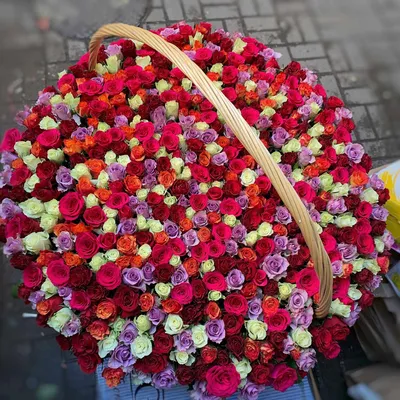 Букет из белых, розовых и красных роз - Доставкой цветов в Москве! 20749  товаров! Цены от 487 руб. Цветы Тут