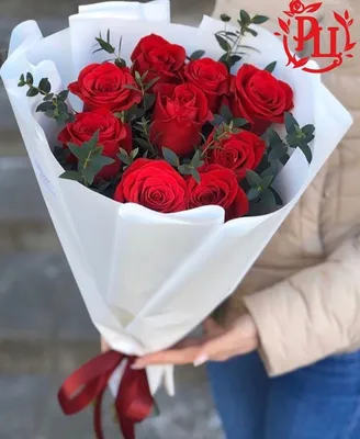 Букет небольшой микс розы №381 - 🌹 Цветы Новосибирск заказ: