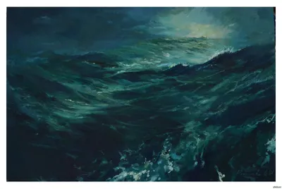 Парусный корабль борется со штормом в бушующем море | Pirate ship art, Ship  paintings, Ship artwork