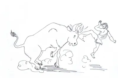Как нарисовать быка — символ 2021 года