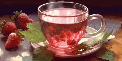 Чай из листьев клубники - полезные свойства и как ферментировать ✓Титрейдинг