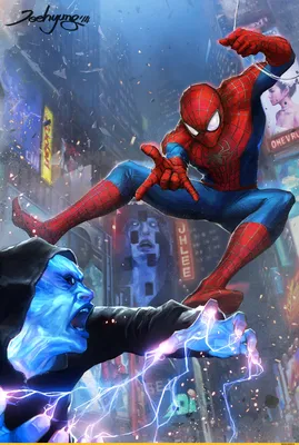 Новый Человек-паук: Высокое напряжение / The Amazing Spider-Man 2 (2014,  фильм) - «Картинка-прелесть!» | отзывы