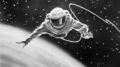 Человек в космосе» — создано в Шедевруме