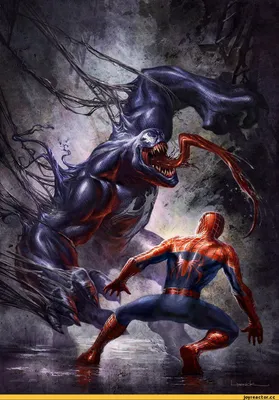 Spider-Man (Человек-паук, Дрюжелюбный сосед, Спайди, Питер Паркер) :: Venom  (Веном, Черная смерть) :: веном :: личное :: art (арт) / картинки, гифки,  прикольные комиксы, интересные статьи по теме.