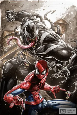 Человек Паук против Венома | Человек-паук 3: Враг в отражении (2007) -  YouTube