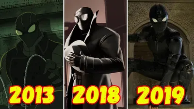 Эволюция Человека-Паука Нуар (2013-2019) - YouTube